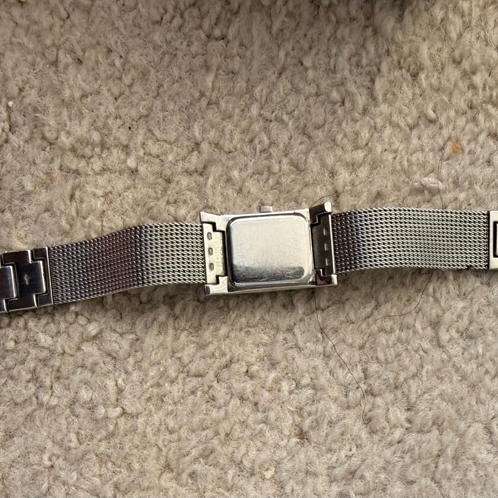 Kenneth Cole Silver Mesh Band Watch - Picture 3 of 4